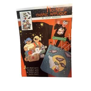 Daisy Kingdom No-Sew Fabric Applique Kit Ghostly Things Halloween NIP Vintage
